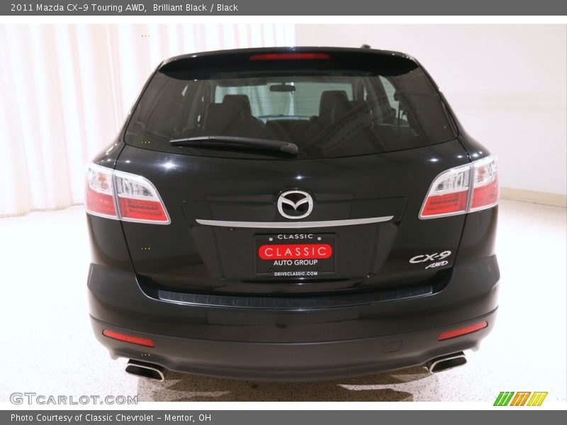 Brilliant Black / Black 2011 Mazda CX-9 Touring AWD