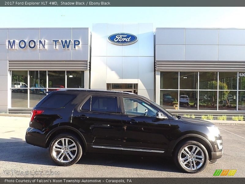 Shadow Black / Ebony Black 2017 Ford Explorer XLT 4WD
