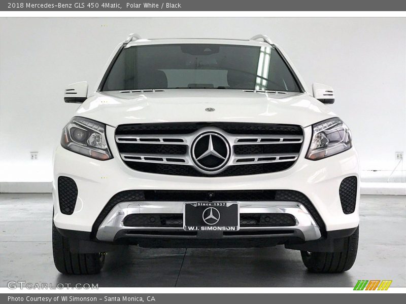 Polar White / Black 2018 Mercedes-Benz GLS 450 4Matic