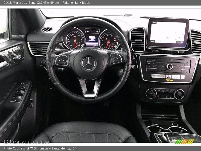 Polar White / Black 2018 Mercedes-Benz GLS 450 4Matic
