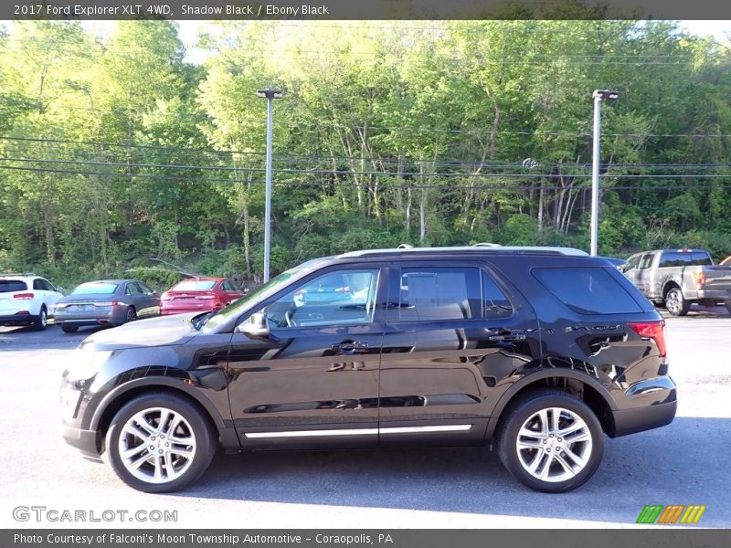 Shadow Black / Ebony Black 2017 Ford Explorer XLT 4WD