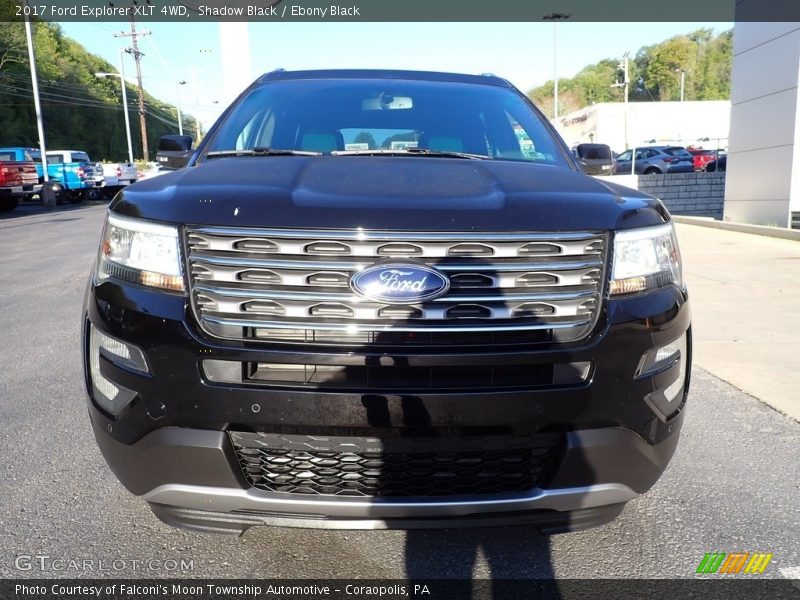 Shadow Black / Ebony Black 2017 Ford Explorer XLT 4WD