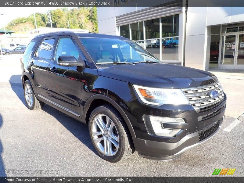 Shadow Black / Ebony Black 2017 Ford Explorer XLT 4WD