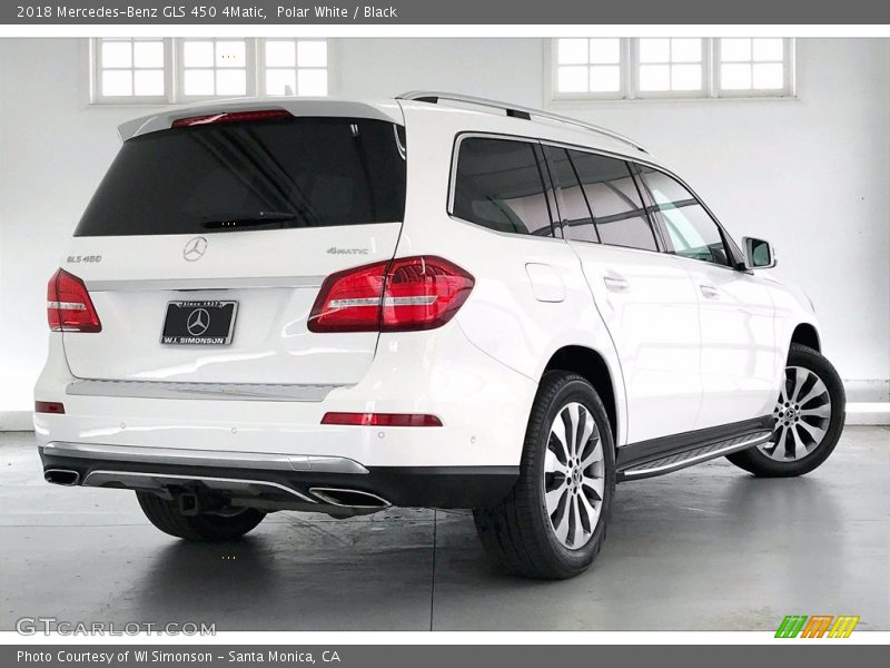 Polar White / Black 2018 Mercedes-Benz GLS 450 4Matic