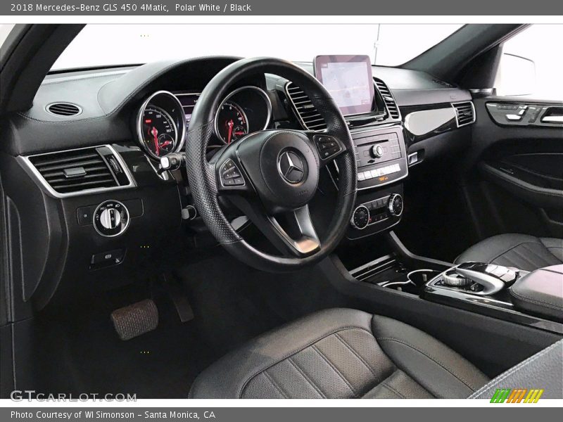 Polar White / Black 2018 Mercedes-Benz GLS 450 4Matic