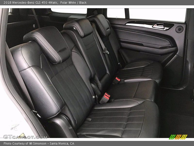 Polar White / Black 2018 Mercedes-Benz GLS 450 4Matic