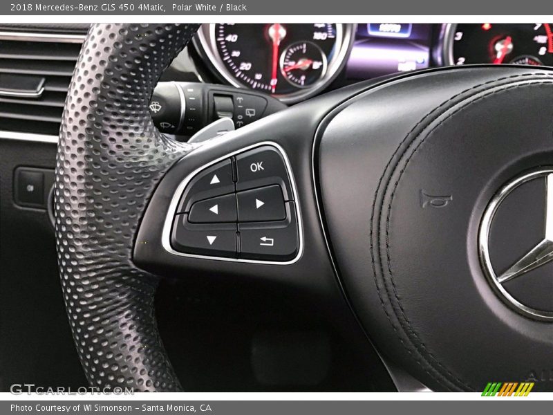 Polar White / Black 2018 Mercedes-Benz GLS 450 4Matic