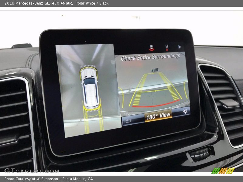 Polar White / Black 2018 Mercedes-Benz GLS 450 4Matic