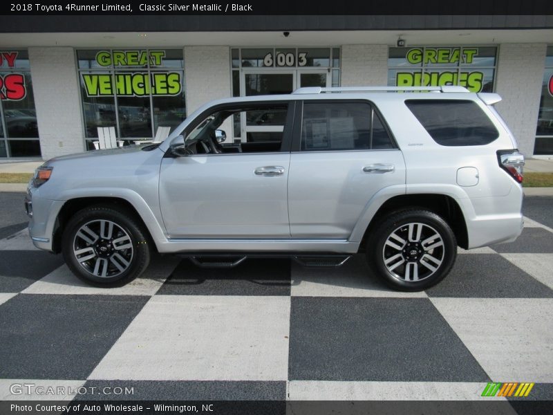 Classic Silver Metallic / Black 2018 Toyota 4Runner Limited