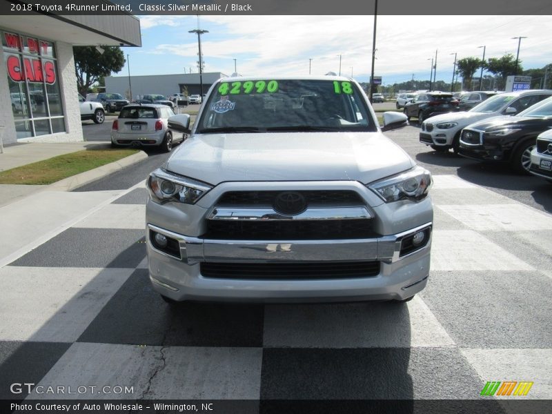 Classic Silver Metallic / Black 2018 Toyota 4Runner Limited
