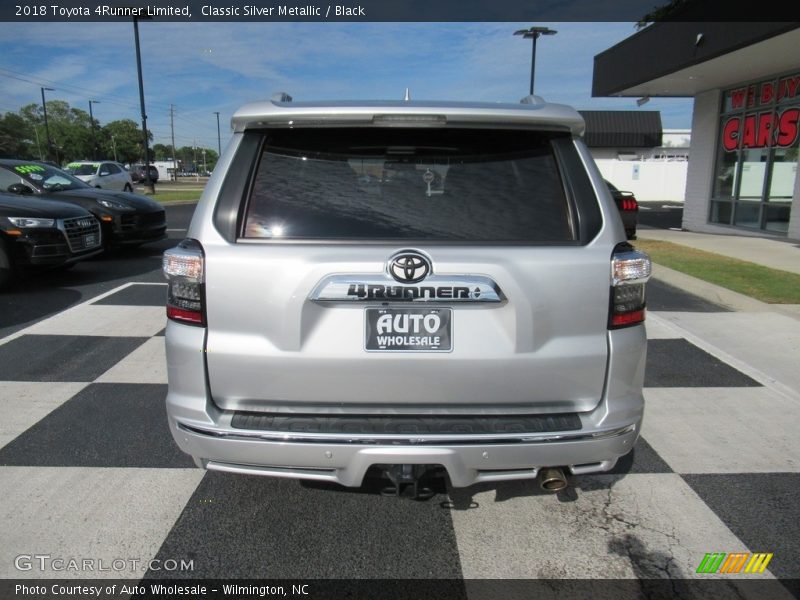 Classic Silver Metallic / Black 2018 Toyota 4Runner Limited