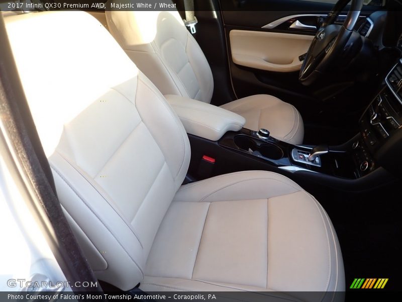 Front Seat of 2017 QX30 Premium AWD