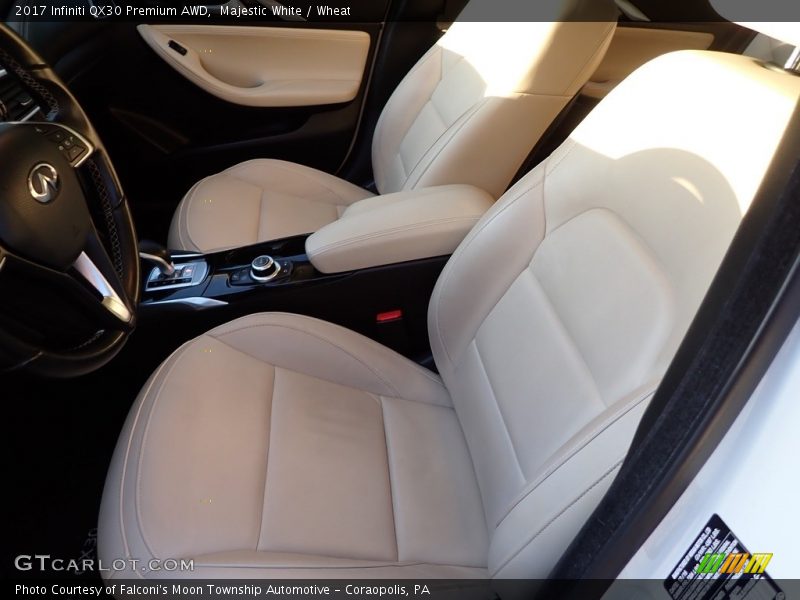 Majestic White / Wheat 2017 Infiniti QX30 Premium AWD