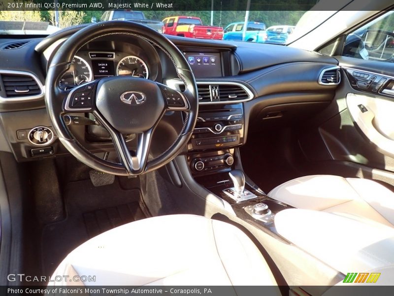  2017 QX30 Premium AWD Wheat Interior