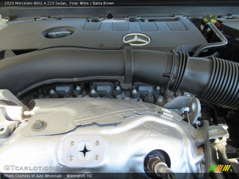 Polar White / Bahia Brown 2020 Mercedes-Benz A 220 Sedan