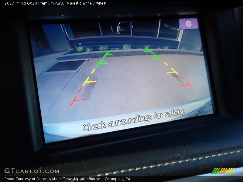 Majestic White / Wheat 2017 Infiniti QX30 Premium AWD