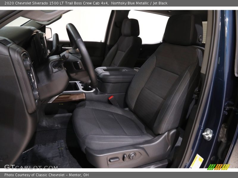 Northsky Blue Metallic / Jet Black 2020 Chevrolet Silverado 1500 LT Trail Boss Crew Cab 4x4