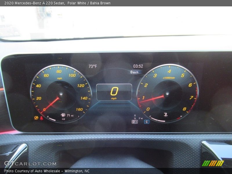 Polar White / Bahia Brown 2020 Mercedes-Benz A 220 Sedan