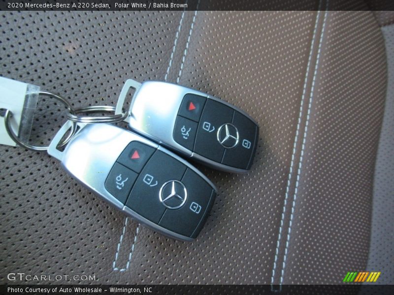 Polar White / Bahia Brown 2020 Mercedes-Benz A 220 Sedan