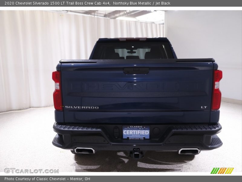 Northsky Blue Metallic / Jet Black 2020 Chevrolet Silverado 1500 LT Trail Boss Crew Cab 4x4
