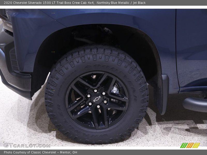 Northsky Blue Metallic / Jet Black 2020 Chevrolet Silverado 1500 LT Trail Boss Crew Cab 4x4