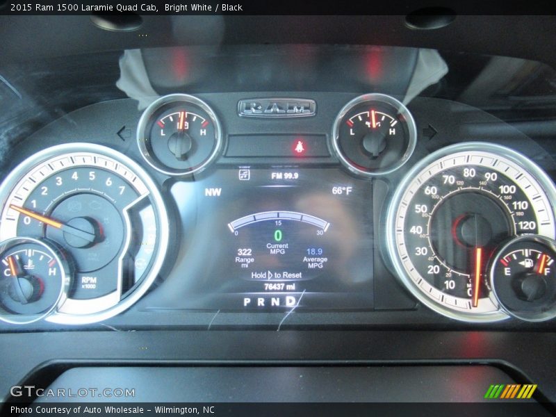  2015 1500 Laramie Quad Cab Laramie Quad Cab Gauges