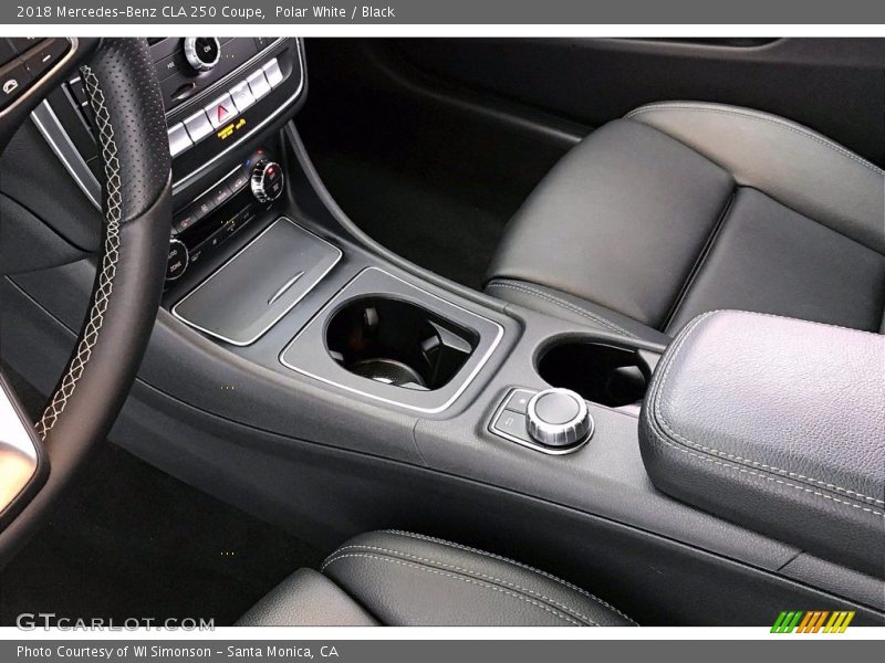 Polar White / Black 2018 Mercedes-Benz CLA 250 Coupe