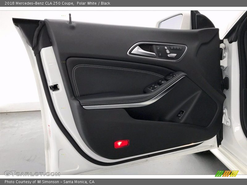 Polar White / Black 2018 Mercedes-Benz CLA 250 Coupe