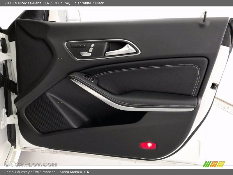 Polar White / Black 2018 Mercedes-Benz CLA 250 Coupe