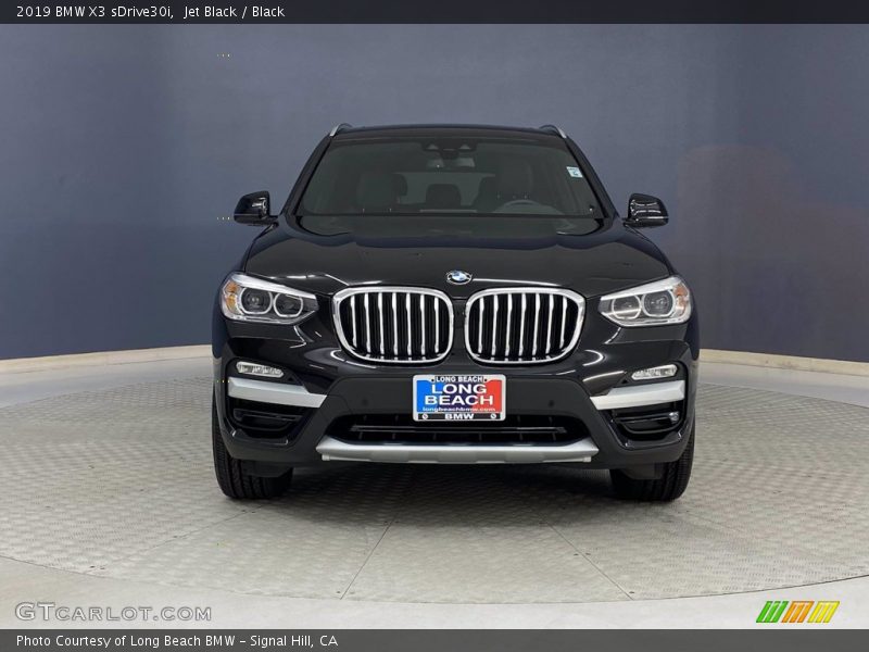 Jet Black / Black 2019 BMW X3 sDrive30i