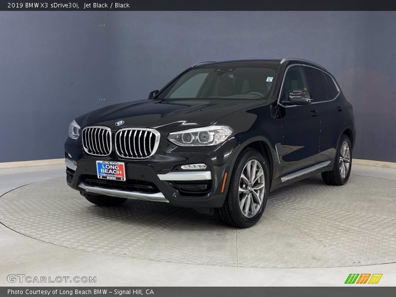 Jet Black / Black 2019 BMW X3 sDrive30i