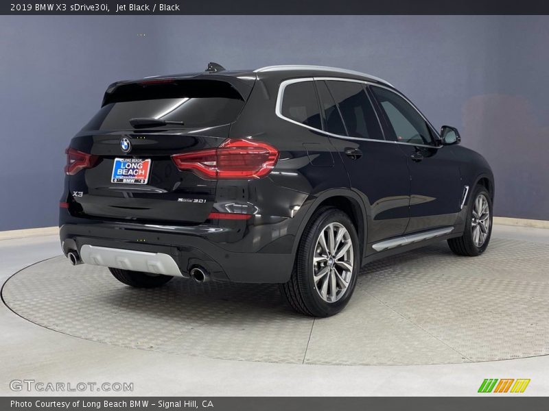 Jet Black / Black 2019 BMW X3 sDrive30i