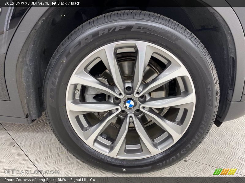 Jet Black / Black 2019 BMW X3 sDrive30i