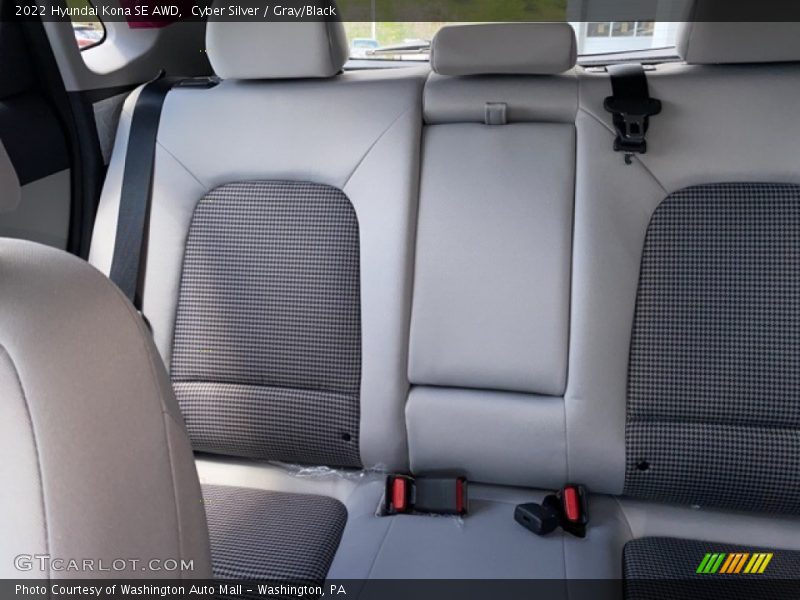 Rear Seat of 2022 Kona SE AWD