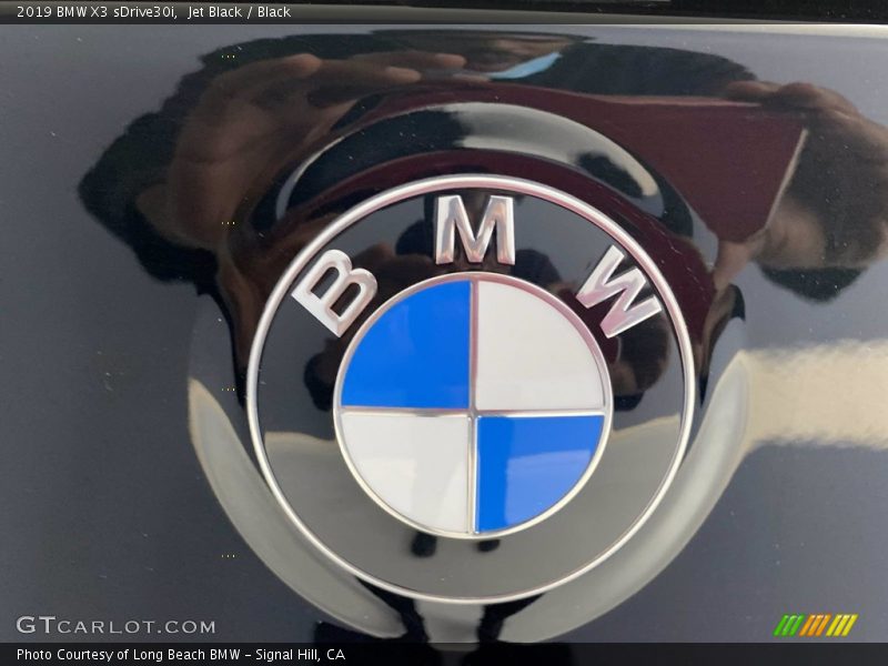 Jet Black / Black 2019 BMW X3 sDrive30i