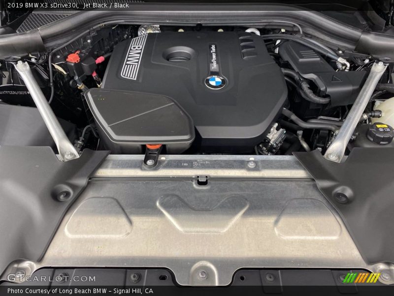 Jet Black / Black 2019 BMW X3 sDrive30i
