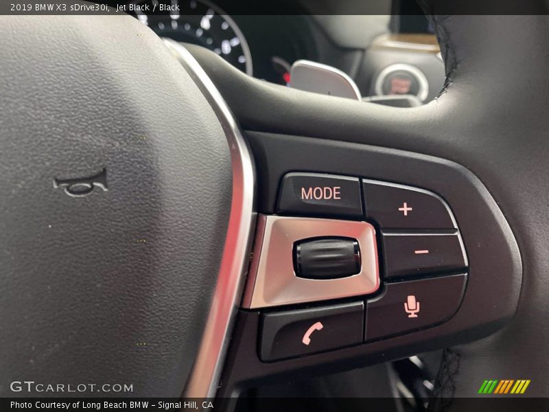 Jet Black / Black 2019 BMW X3 sDrive30i