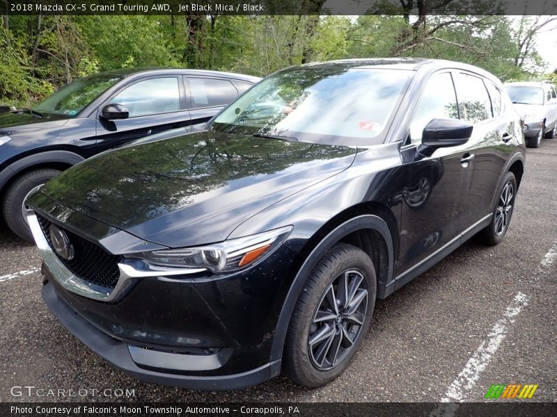 Jet Black Mica / Black 2018 Mazda CX-5 Grand Touring AWD