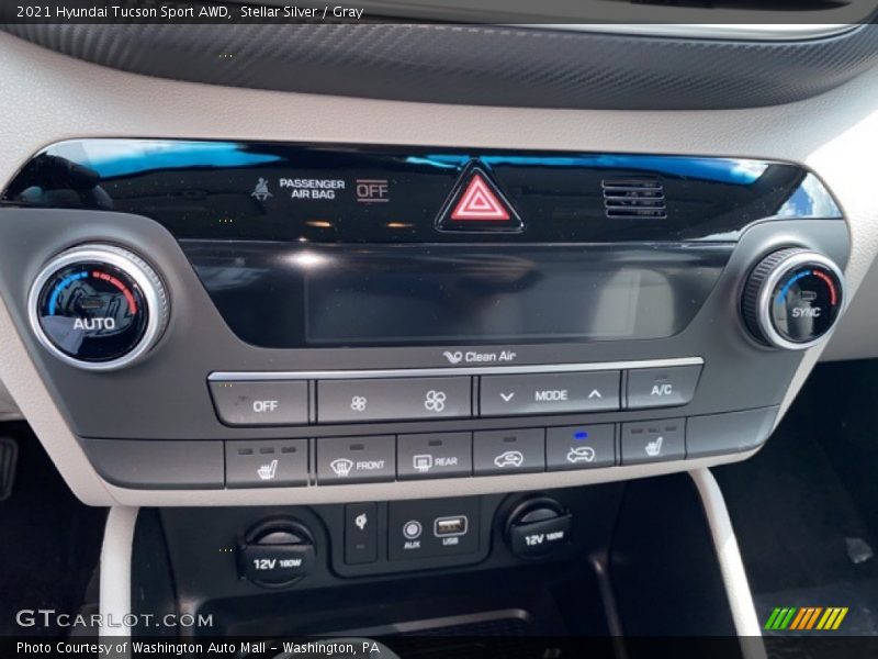 Stellar Silver / Gray 2021 Hyundai Tucson Sport AWD