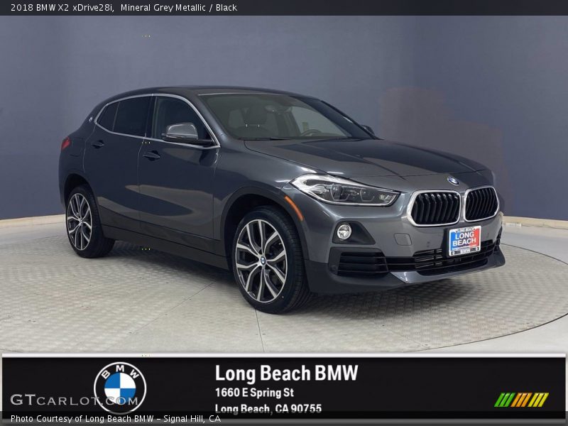 Mineral Grey Metallic / Black 2018 BMW X2 xDrive28i