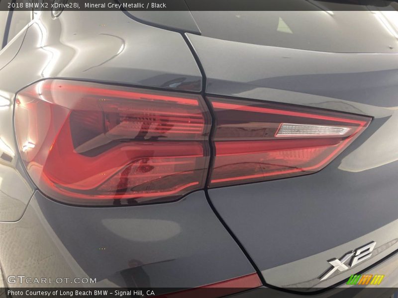 Mineral Grey Metallic / Black 2018 BMW X2 xDrive28i