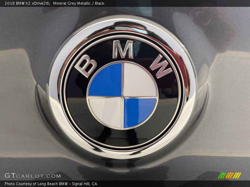 Mineral Grey Metallic / Black 2018 BMW X2 xDrive28i