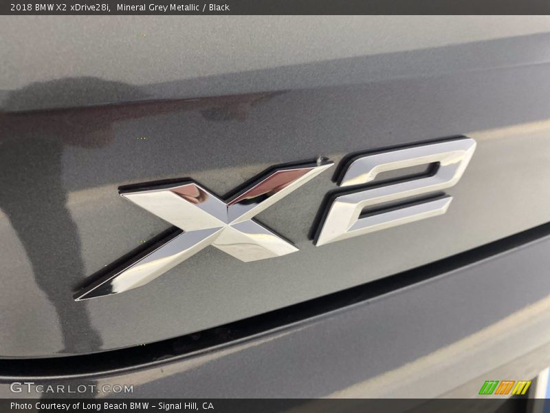 Mineral Grey Metallic / Black 2018 BMW X2 xDrive28i