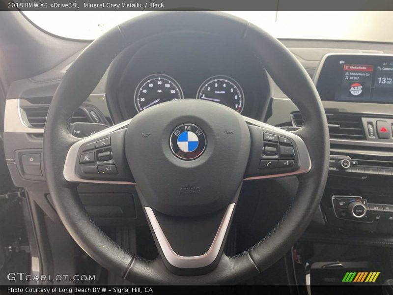 Mineral Grey Metallic / Black 2018 BMW X2 xDrive28i