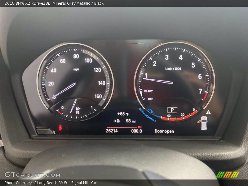 Mineral Grey Metallic / Black 2018 BMW X2 xDrive28i