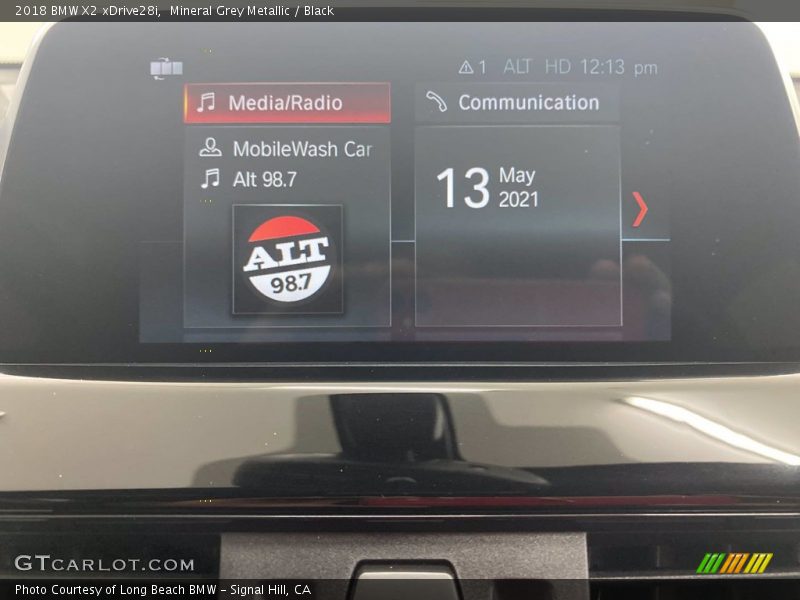 Mineral Grey Metallic / Black 2018 BMW X2 xDrive28i