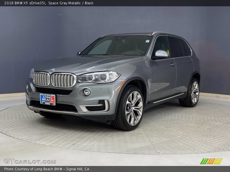 Space Gray Metallic / Black 2018 BMW X5 sDrive35i