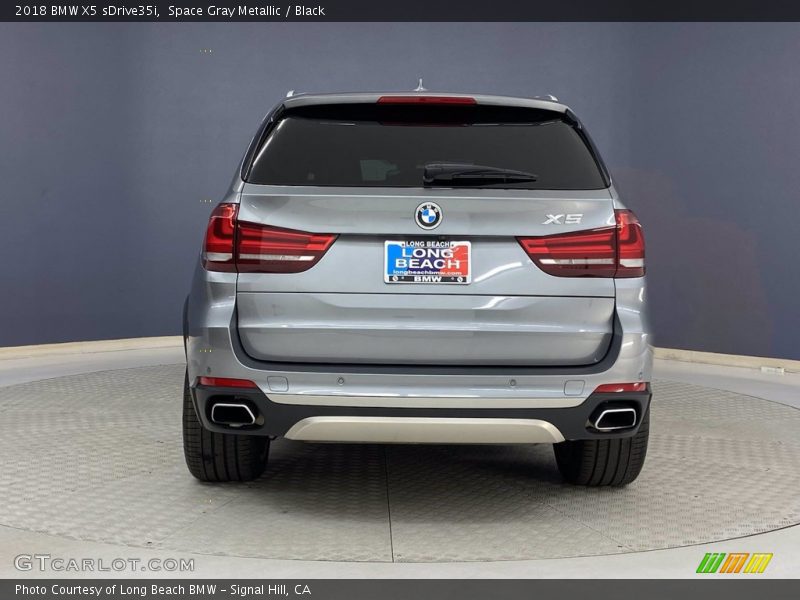 Space Gray Metallic / Black 2018 BMW X5 sDrive35i