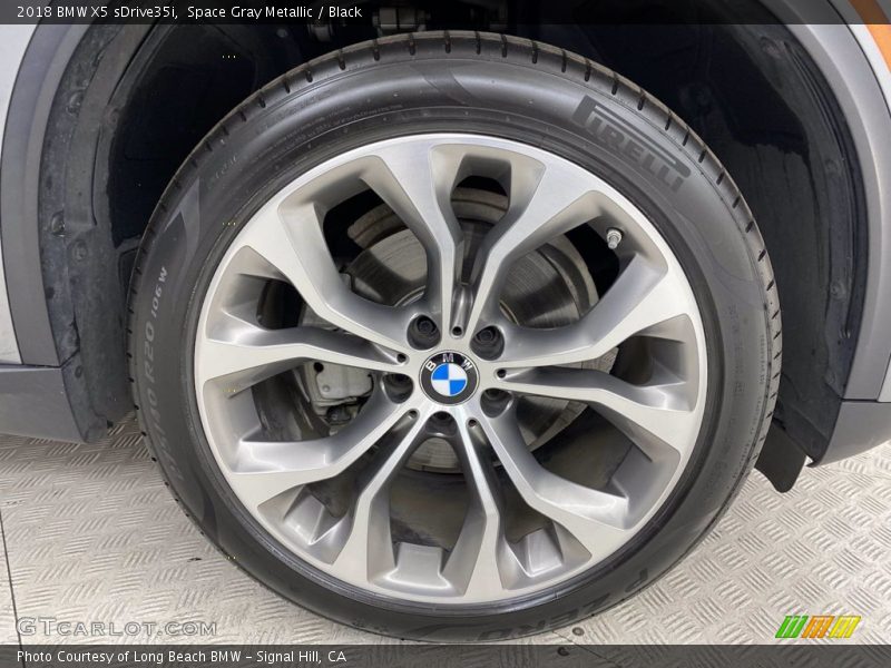 Space Gray Metallic / Black 2018 BMW X5 sDrive35i