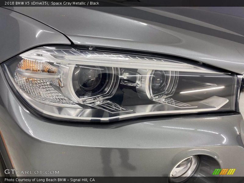 Space Gray Metallic / Black 2018 BMW X5 sDrive35i